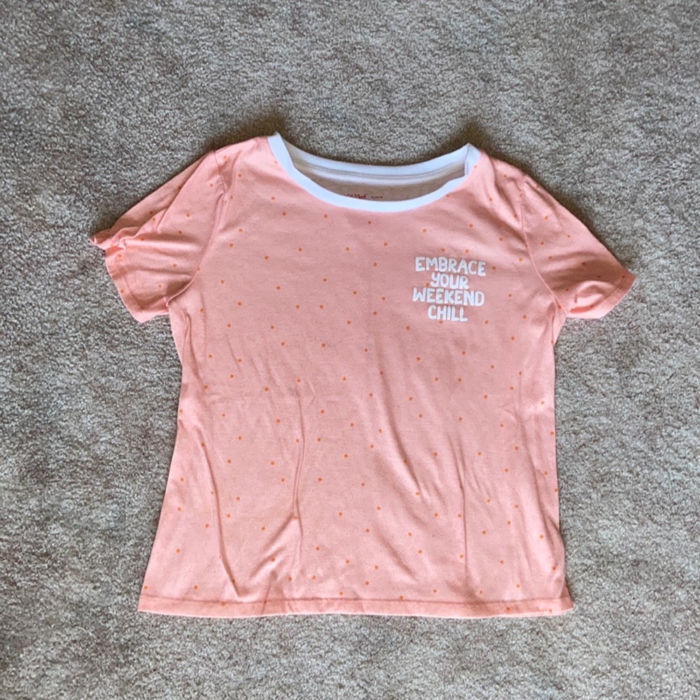 Girls XL pajama top